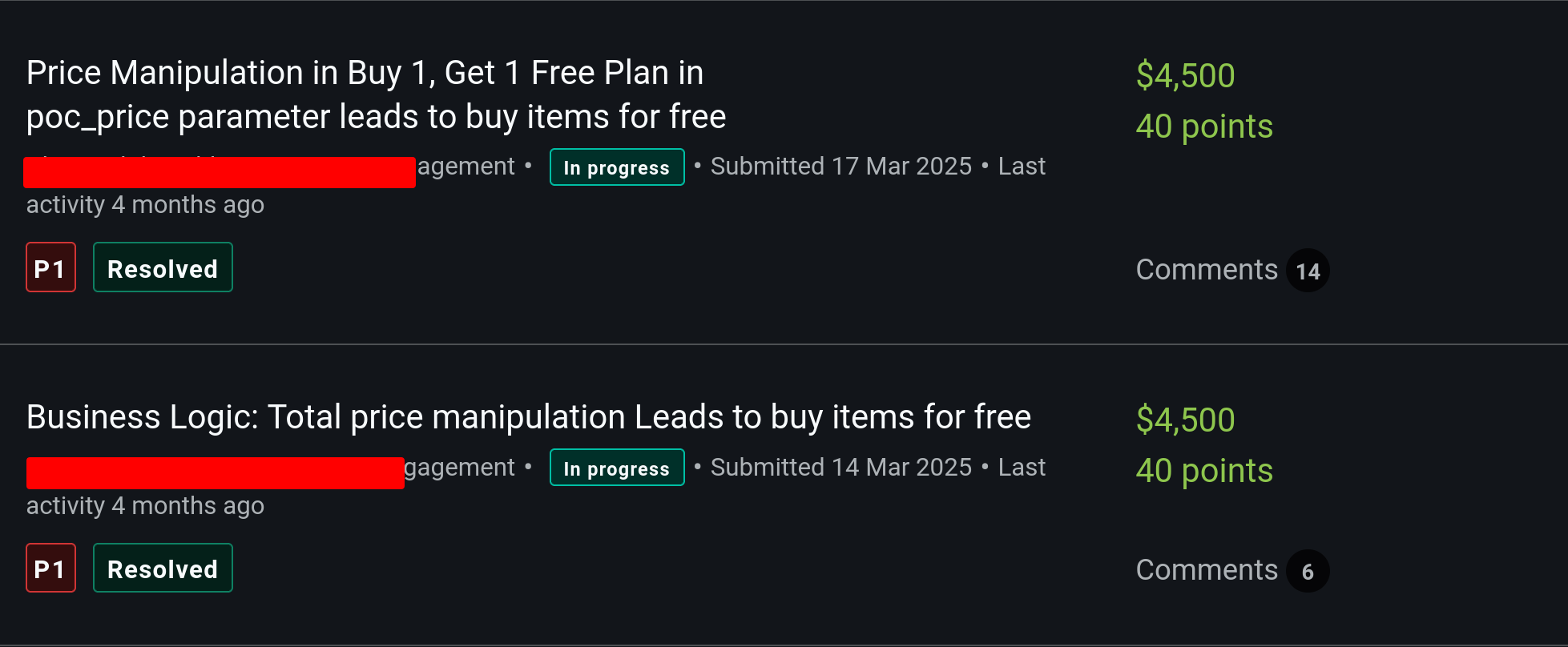 Price Manipulation