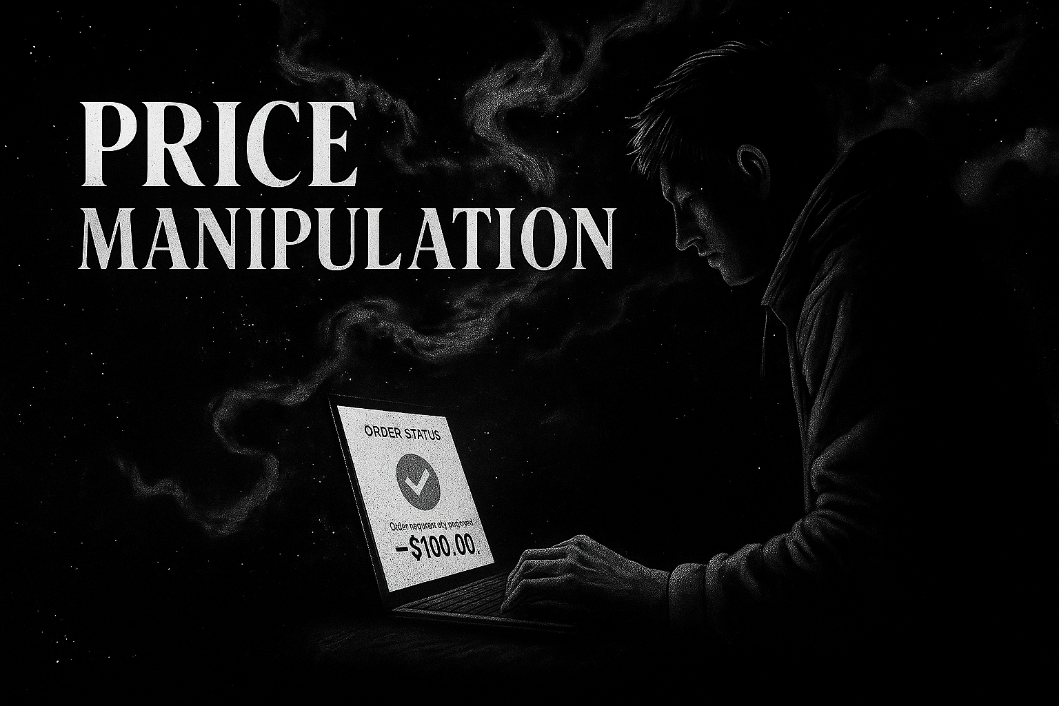 Price Manipulation Banner
